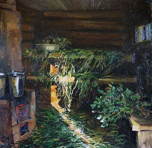 внутри бани внутри бани
